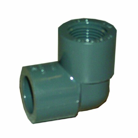 GENOVA PRODUCTS Ell Sch80 Pvc 90deg 2 In Sxfip 339208